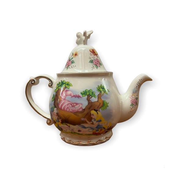 Other Disney Parks Alice Tea For One Alice In Wonderland Tea Pot Rare
